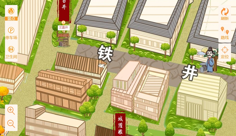 郑场镇智慧景区：手绘地图与语音导览的完美融合